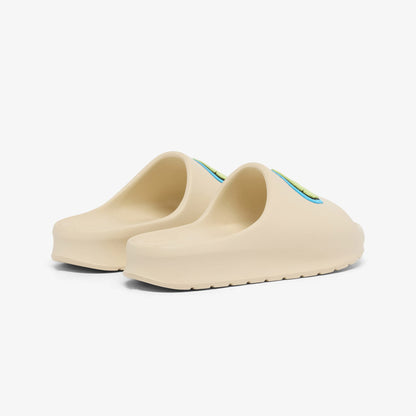 Lacoste Serve Slides 2.0 Kadın Bej Terlik