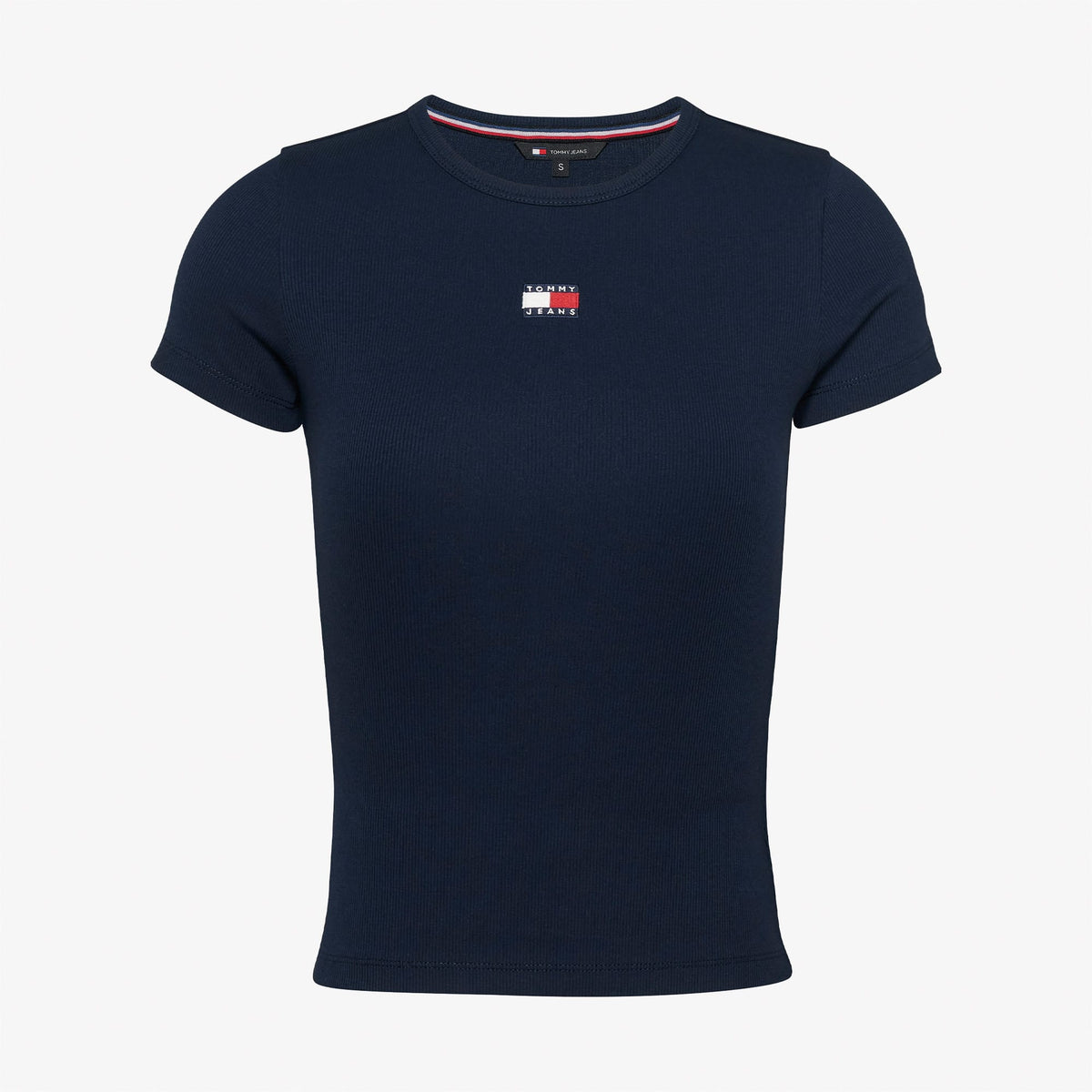 Tommy Hilfiger Badge Kadın Lacivert T-shirt