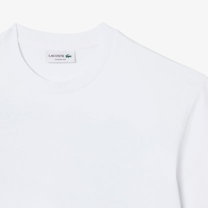 Lacoste Classic Fit Erkek Beyaz T-shirt