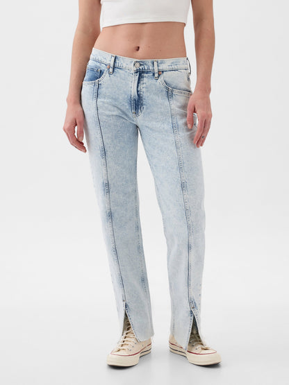Mavi Mid Rise '90s Loose Jean Pantolon