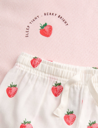 Desenli Pijama Takımı