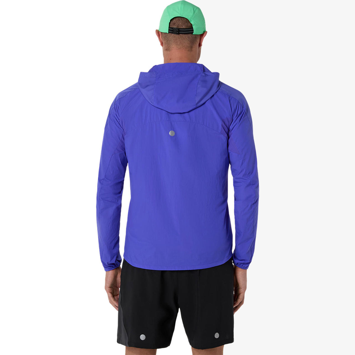 Asics Road Packable Erkek Lacivert Koşu Ceket