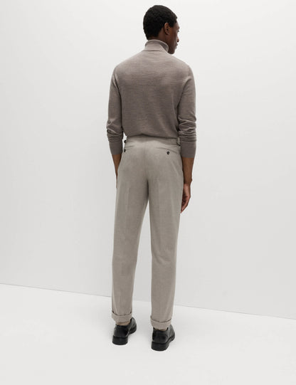 Yumuşak Dokulu Twill Kumaş Pantolon