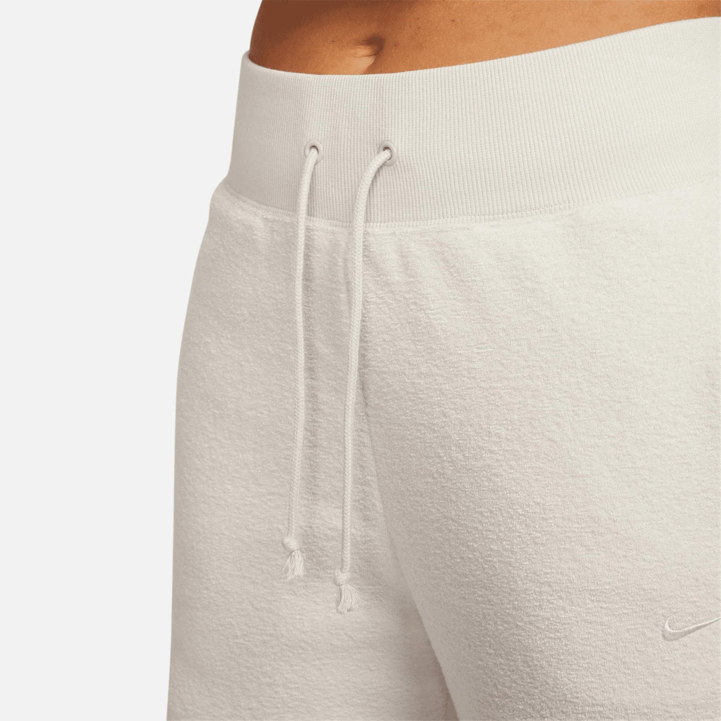 Nike Sportswear Phoenix Plush Kadın Krem Eşofman Altı