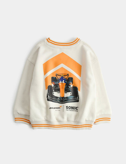 Sonic X Mclaren™ Baskılı Sweatshirt