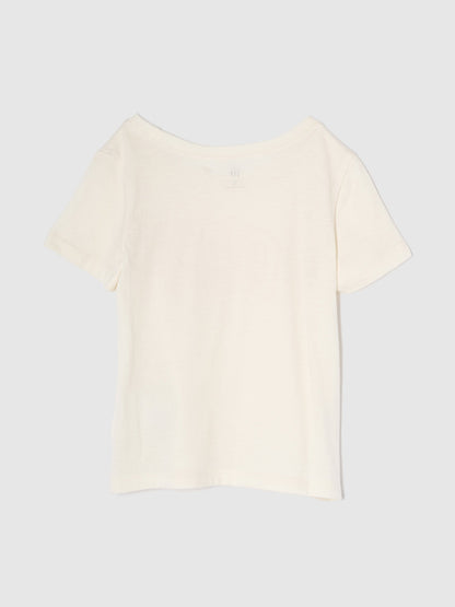 Bej Gap Logo T-shirt