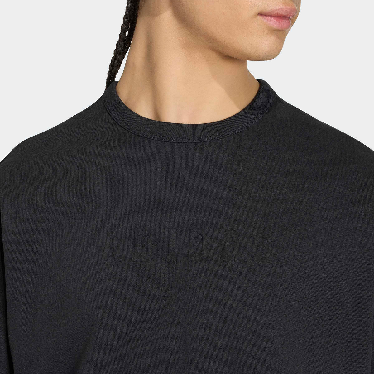 Adidas Soft Lux Graphic Erkek Siyah T-shirt
