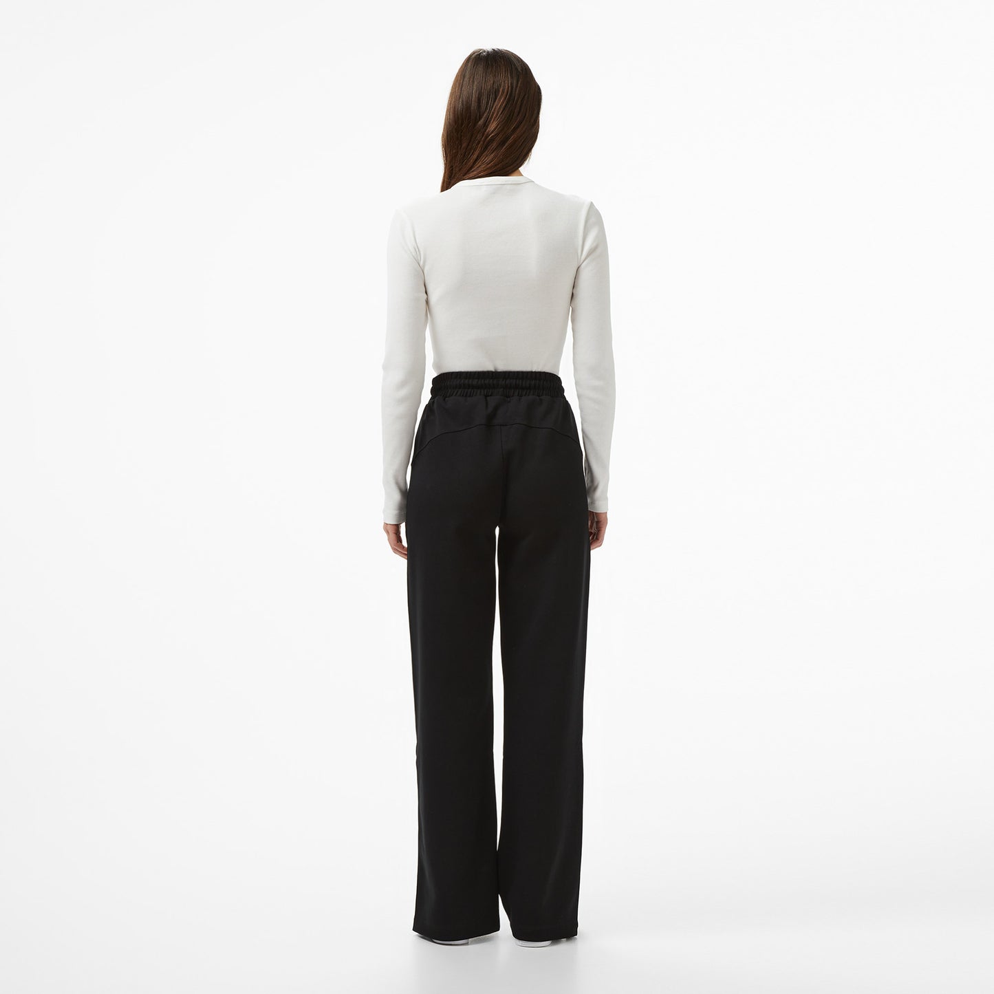 Lacoste Kadın Straight Fit Siyah Eşofman Altı