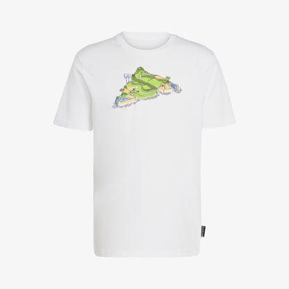 Adidas Novelty Mini Erkek Beyaz T-shirt