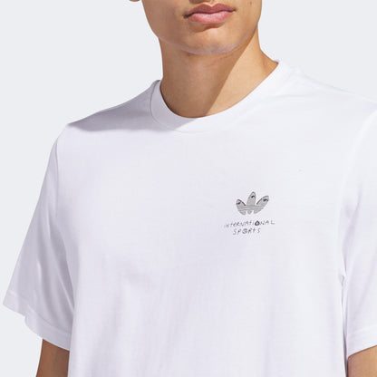 Adidas Hj Trash Erkek Beyaz T-shirt