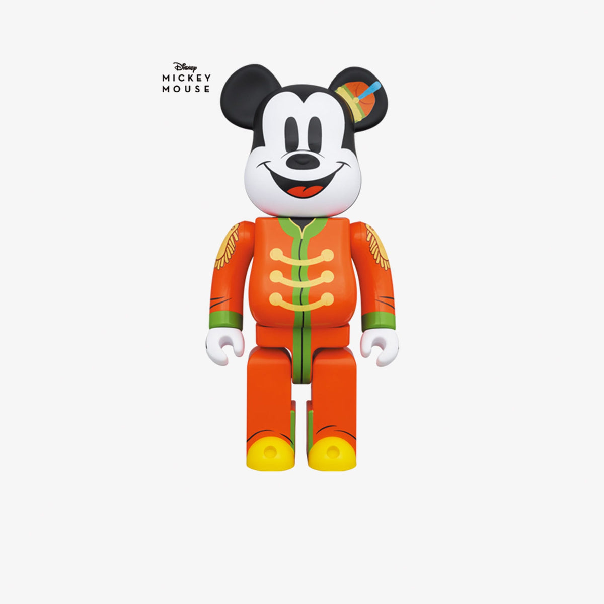 Bearbrick Mickey Mouse The Band Concert 70cm Renkli Figür