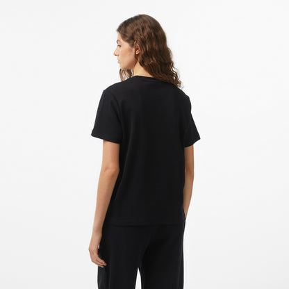 Converse Regular Fit Kadın Siyah T-shirt