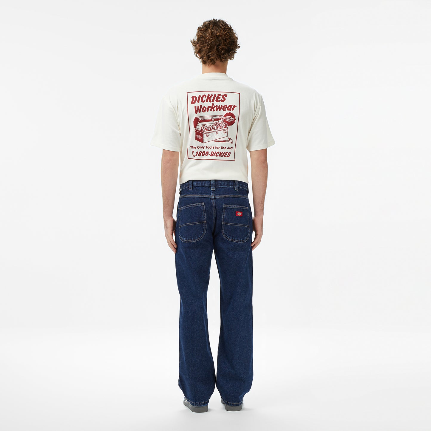 Dickies 954 Relaxed Fit Erkek Mavi Pantolon