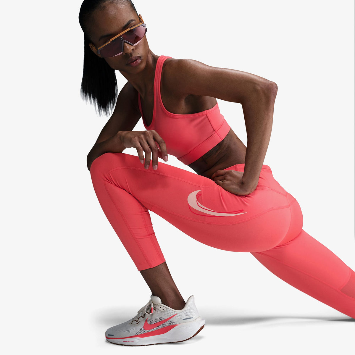 Nike Fast Kadın Pembe Koşu Taytı