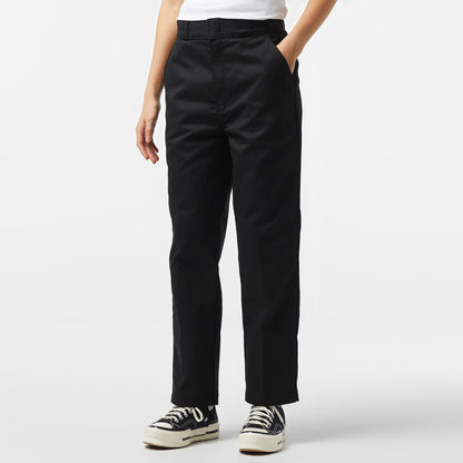Dickies Phonenix Cropped Kadın Siyah Pantolon