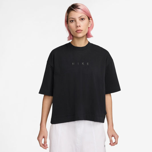 Nike Sportswear Boxy Kadın Siyah T-shirt
