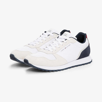 Tommy Hilfiger New Runner Eva Mix Erkek Beyaz Sneaker