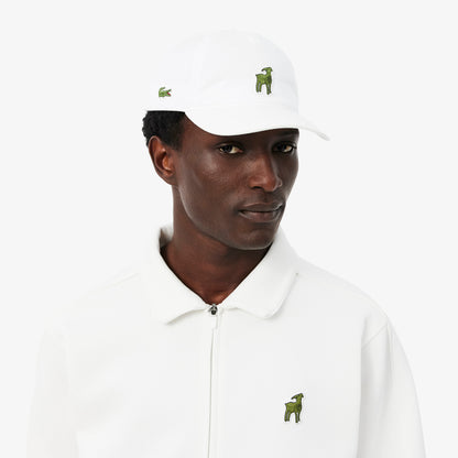Lacoste X Novak Djokovic The Goat Erkek Beyaz Şapka