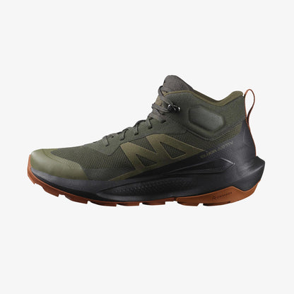 Salomon Elixir Activ Mid Gore-tex Erkek Haki Bot