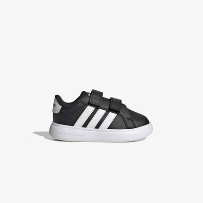 Adidas Grand Court 3.0 Bubble Comfort Çocuk Siyah Spor Ayakkabı