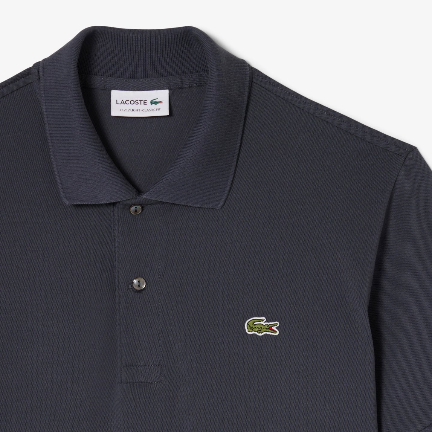 Lacoste Classic Fit Erkek Gri Polo