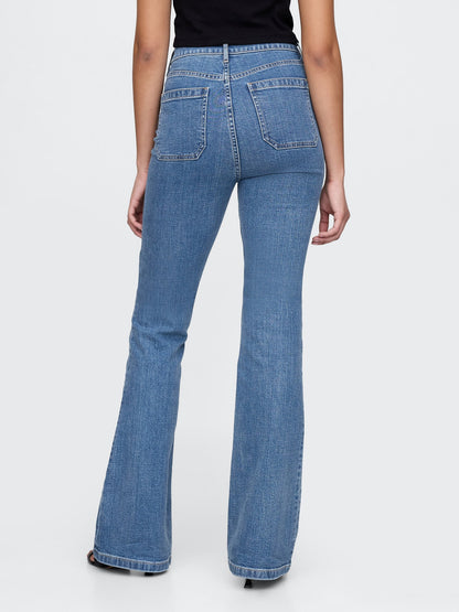 Mavi High Rise '70s Flare Curvy Jean Pantolon