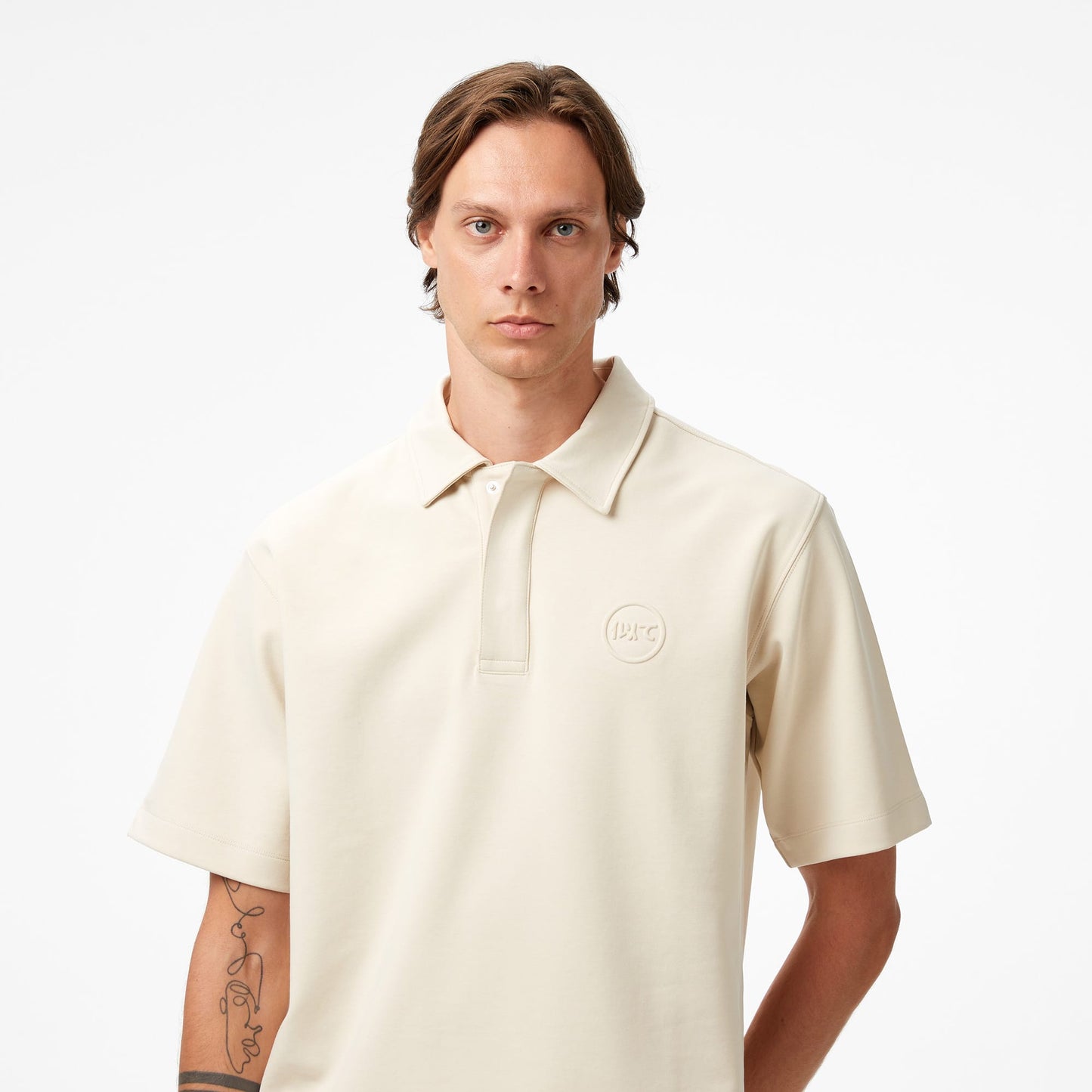 United4 Classic Erkek Bej Polo