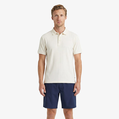 Nautica Erkek Krem Regular Fit Polo Yaka T-shirt