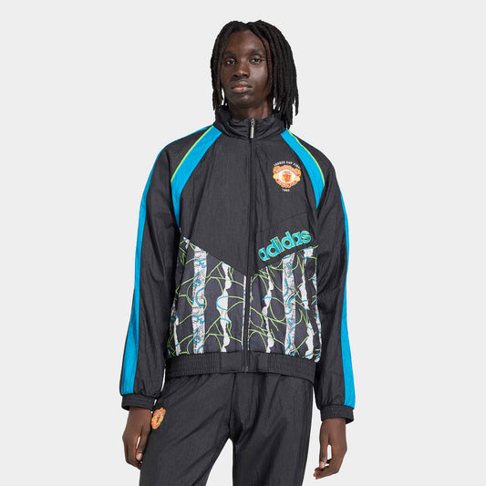 Adidas Manchester United Fc 90 Erkek Siyah Ceket