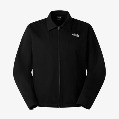 The North Face Twill Collared Erkek Siyah Ceket