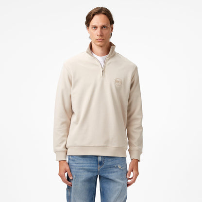 United4 Classic Erkek Bej Sweatshirt