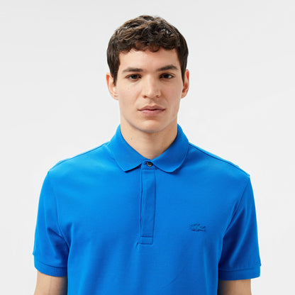 Lacoste Paris erkek Regular Fit Mavi Polo