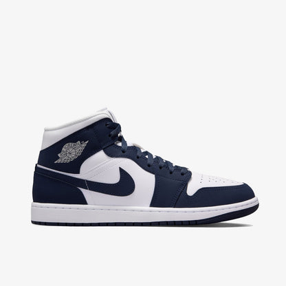 Jordan Air Jordan 1 Mid Erkek Lacivert Sneaker