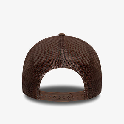 New Era Trucker Unisex Bej Şapka
