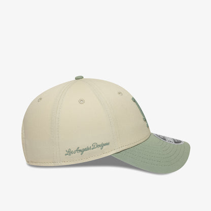 New Era Floral Icon 9forty Los Angeles Dodgers Unisex Bej Şapka
