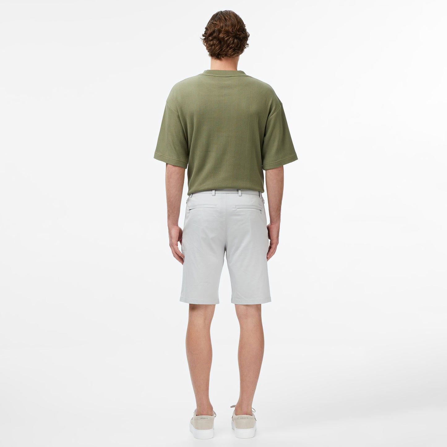 Lacoste Regular Fit Erkek Gri Şort