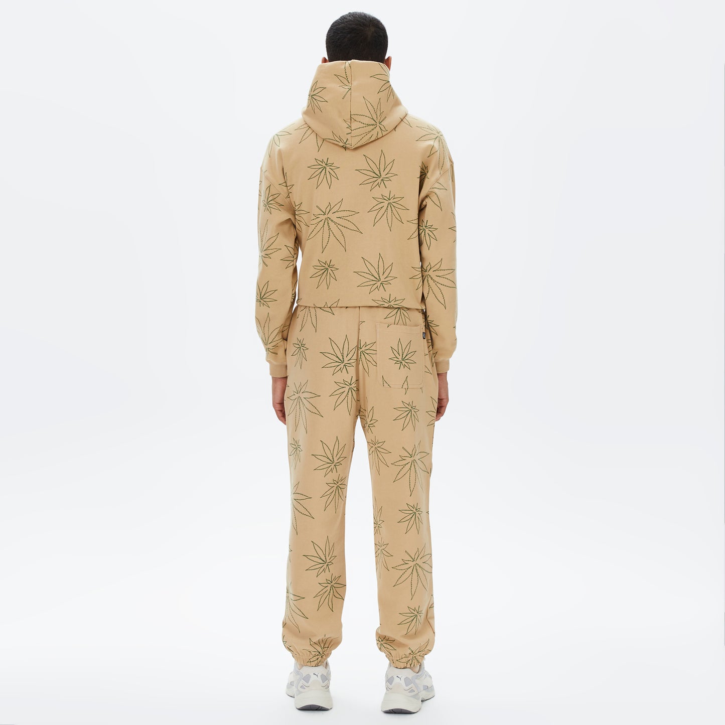 Huf Plantlife Polar Erkek Siyah Eşofman Altı