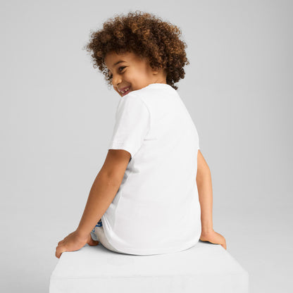 Puma X Hot Wheels Çocuk Beyaz T-shirt