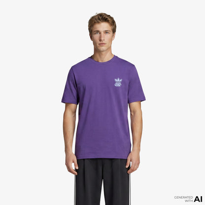 Adidas St Grafik Erkek Siyah T-shirt