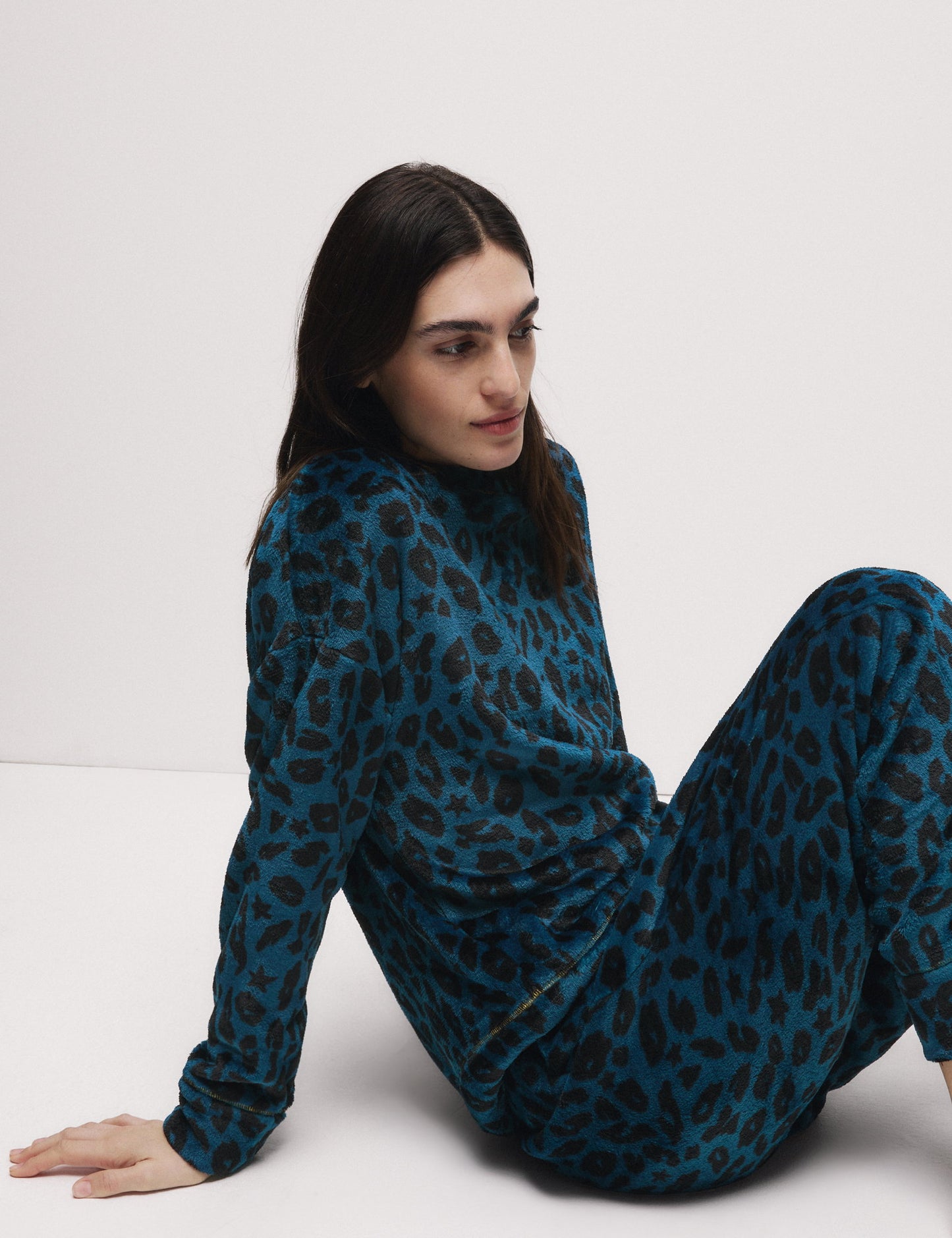 Desenli Pijama Takımı