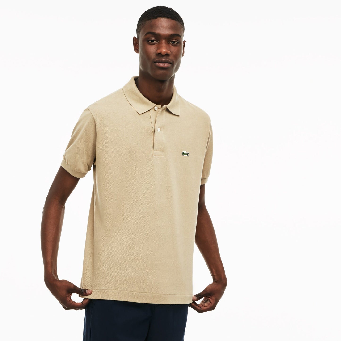 Lacoste L.12.12 Erkek Classic Fit Kahverengi Polo