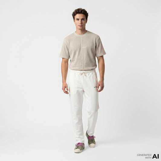 United4 Comfort Fit Erkek Bej Eşofman Altı