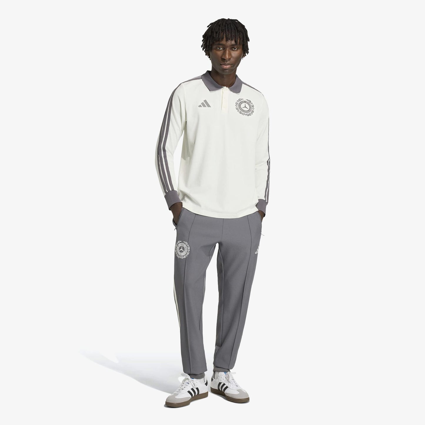 Adidas Mercedes Amg Petronnas Erkek Gri Eşofman Altı
