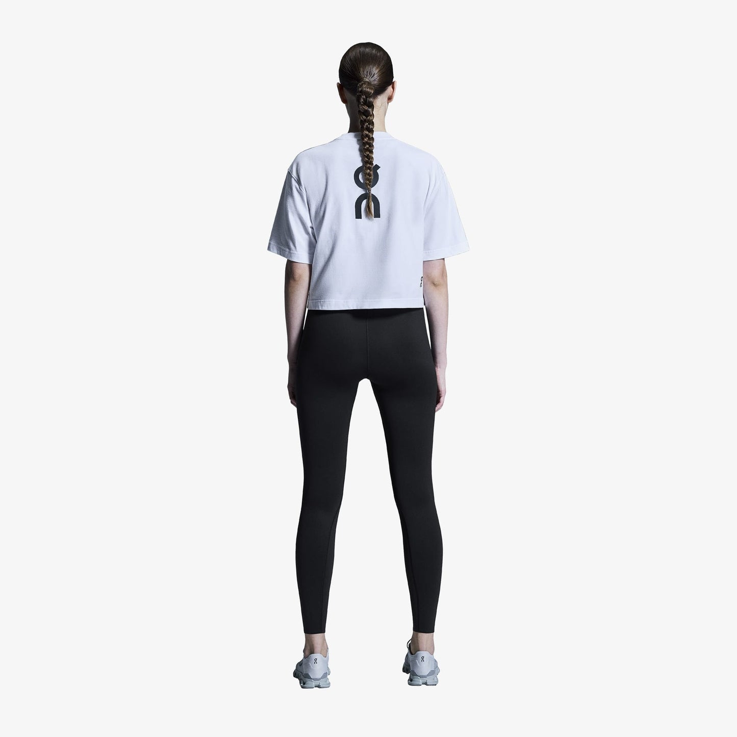 On Club Boxy Kadın Beyaz T-shirt