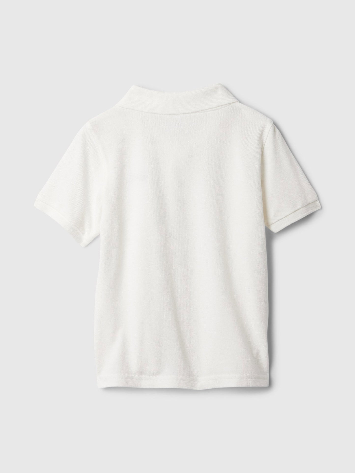 Beyaz Gap Logo Polo Yaka T-shirt