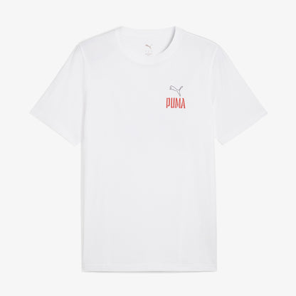 Puma Road To Unity Values Graphic Erkek Beyaz T-shirt