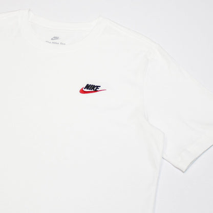 Nike Sportswear Club Erkek Beyaz Günlük T-shirt