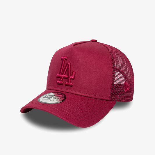 New Era Mlb League Essentials La Dodgers Kadın Kırmızı Şapka