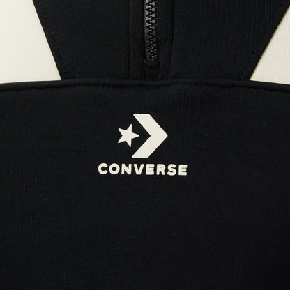 Converse Crop Kadın Siyah Sweatshirt