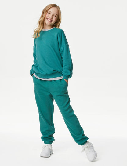 Regular Fit Yuvarlak Yaka Sweatshirt (6-16 Yaş)
